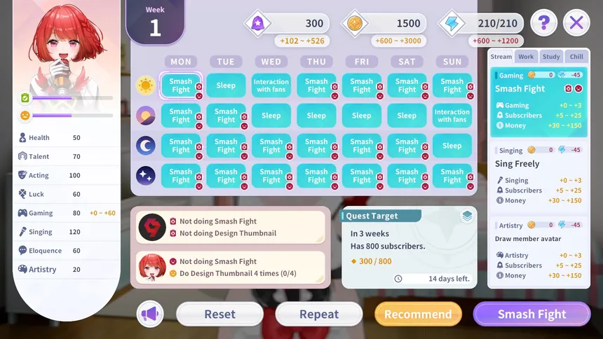 Скриншот 8 к игре Vtuber大師