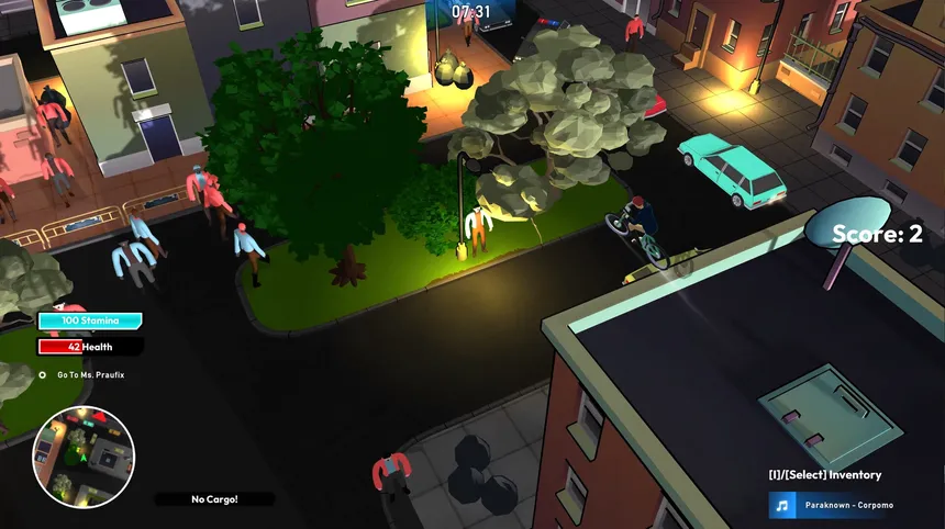 Скриншот 2 к игре Adventures of Deliveryman