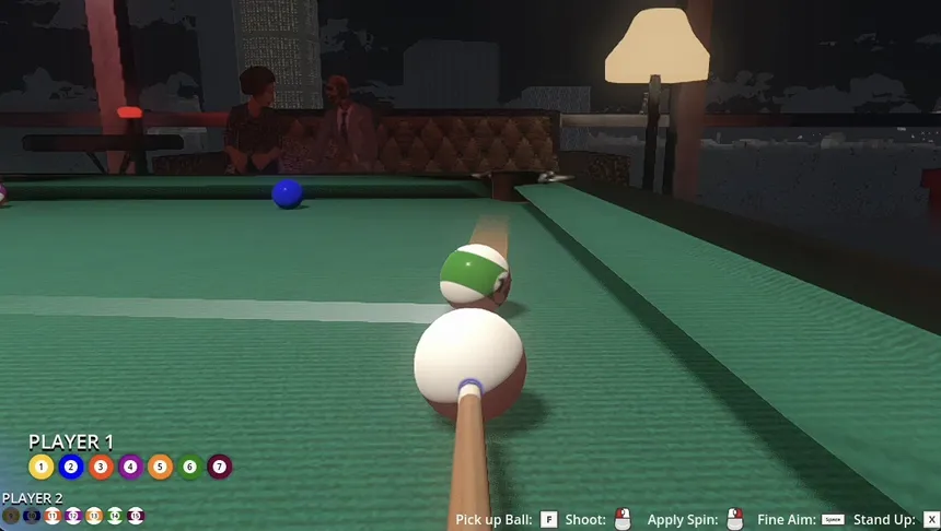 Скриншот 1 к игре Friends Play Pool