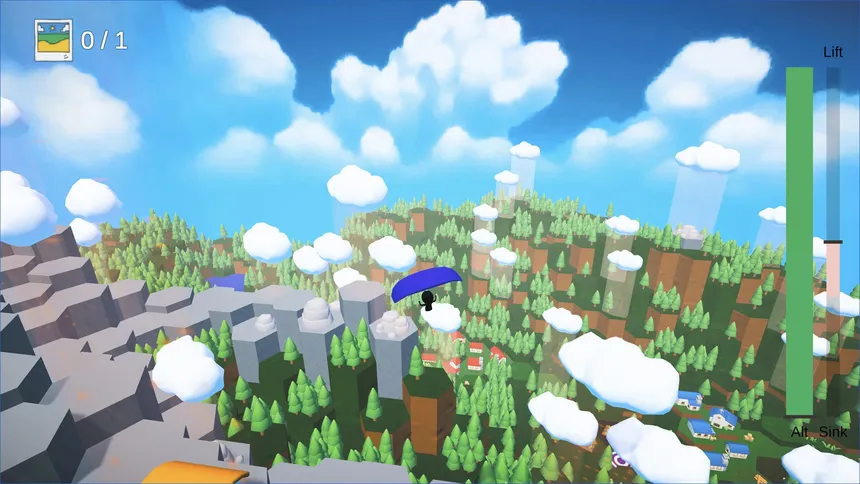 Скриншот 4 к игре Panda & Crow: A Paraglide Adventure