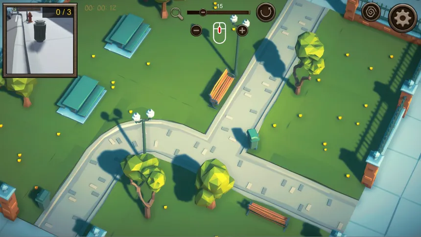 Скриншот 2 к игре Hidden City Top-Down 3D