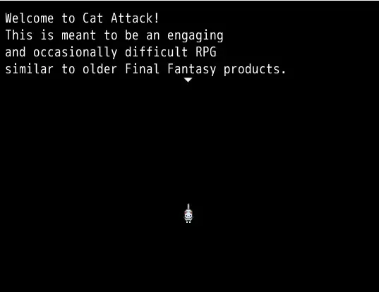 Скриншот 3 к игре Cat Attack RPG