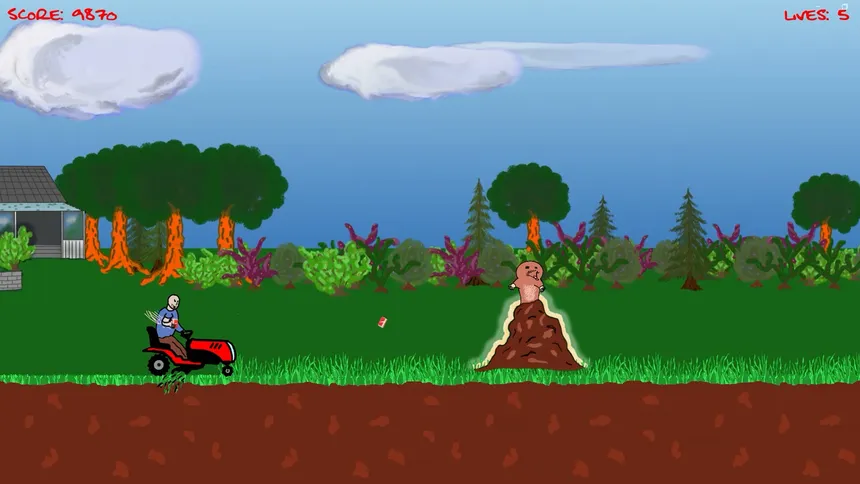 Скриншот 1 к игре Mow That Lawn