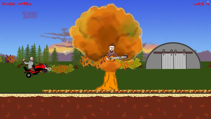 Скриншот 3 к игре Mow That Lawn