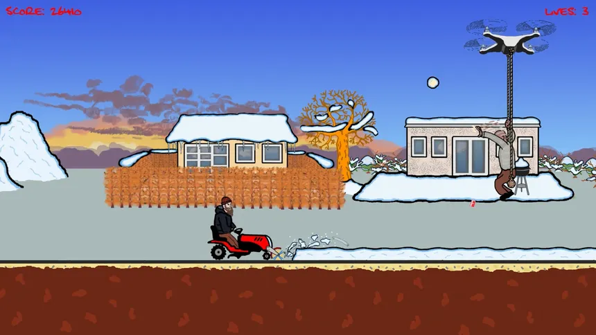 Скриншот 4 к игре Mow That Lawn