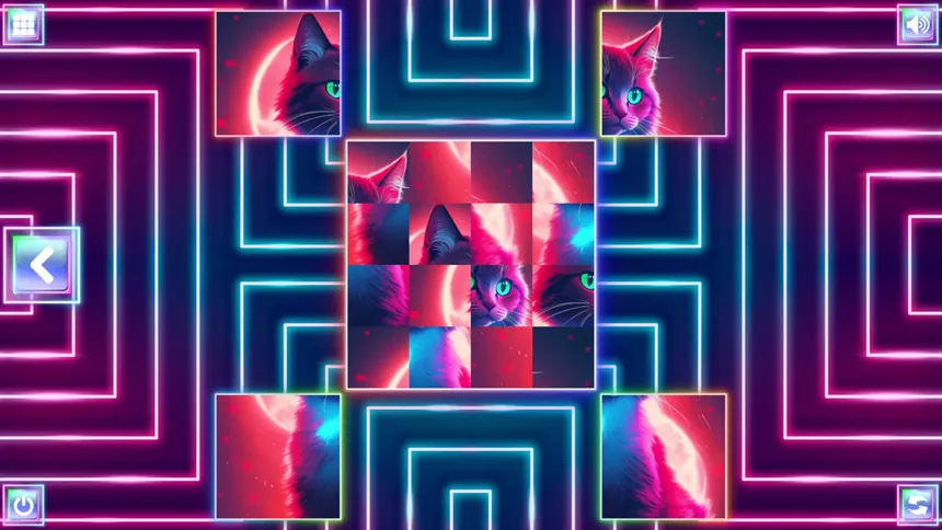 Скриншот 3 к игре Neon Fantasy: Cats