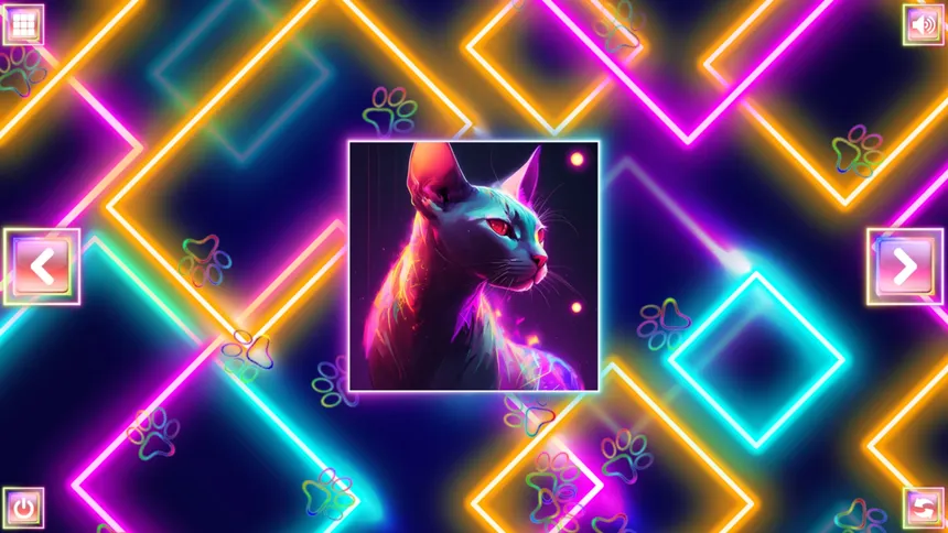Скриншот 6 к игре Neon Fantasy: Cats