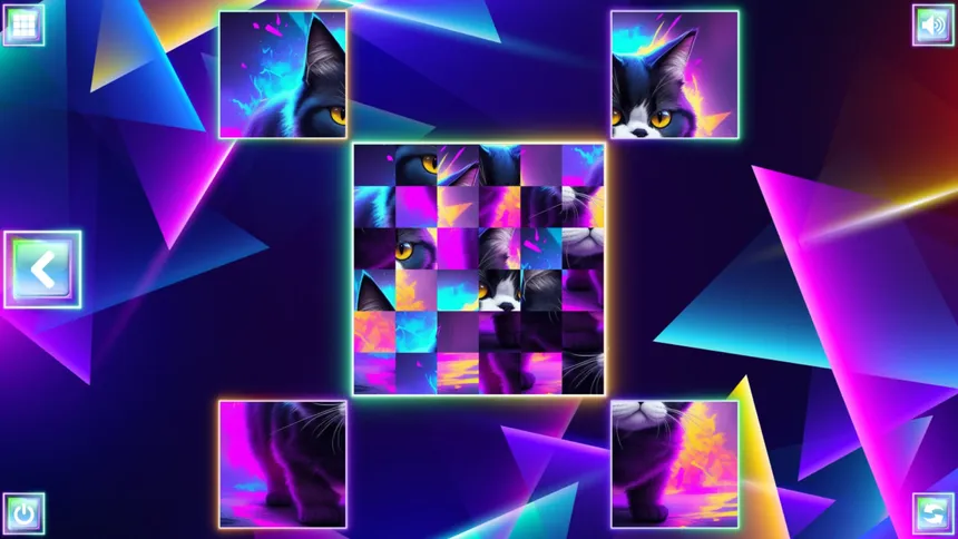 Скриншот 7 к игре Neon Fantasy: Cats