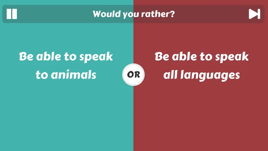 Скриншот 2 к игре Choice Clash: What Would You Rather?