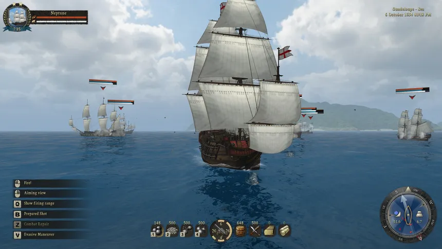 Скриншот 1 к игре Caribbean Legend - Pirate Open-World RPG