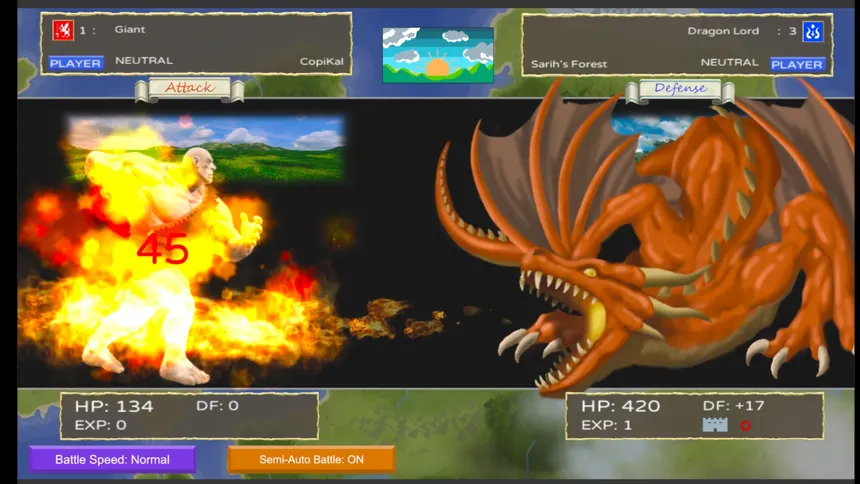 Скриншот 1 к игре Dragon's Ruler
