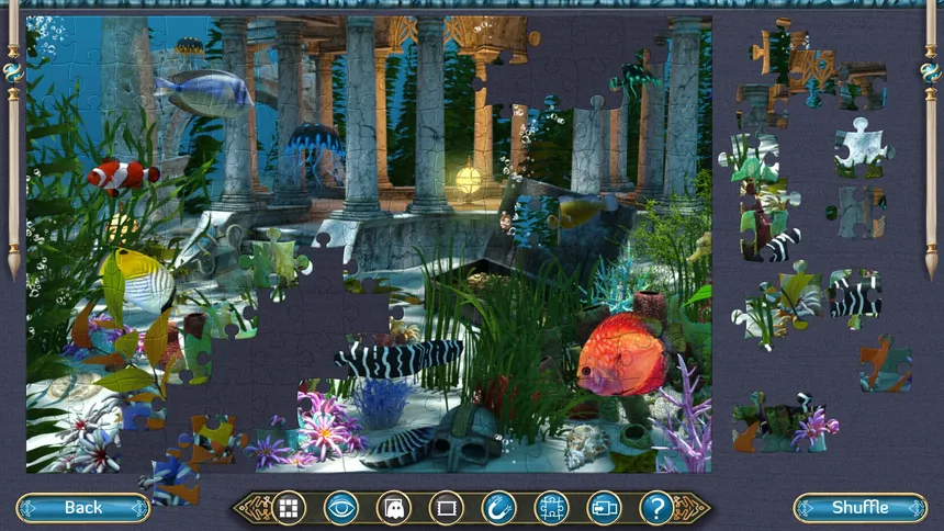 Скриншот 3 к игре Daydream Mosaics 4: Shades of Blue