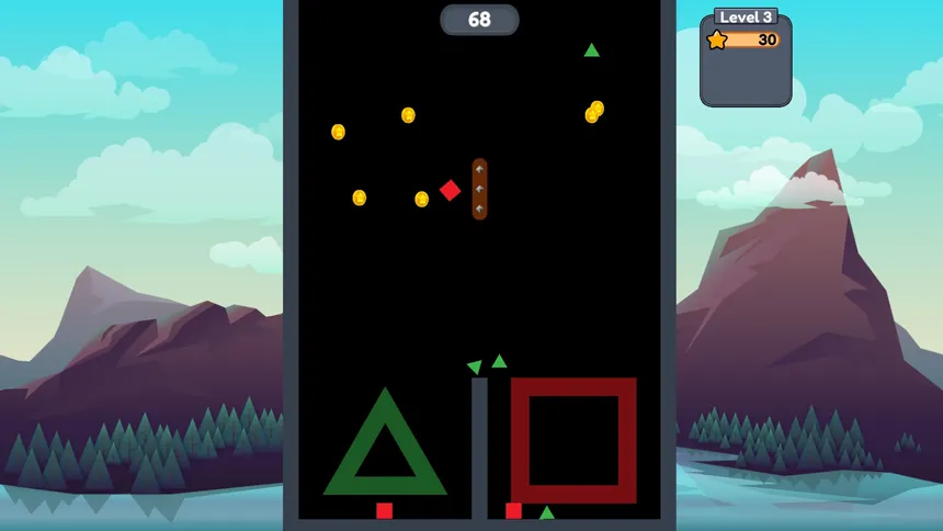 Скриншот 1 к игре Super Shape Cascade