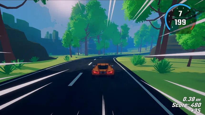 Скриншот 2 к игре Crazy Roads
