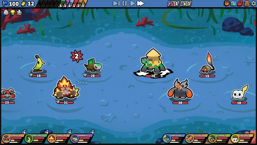 Скриншот 1 к игре Kādomon: Hyper Auto Battlers Prologue