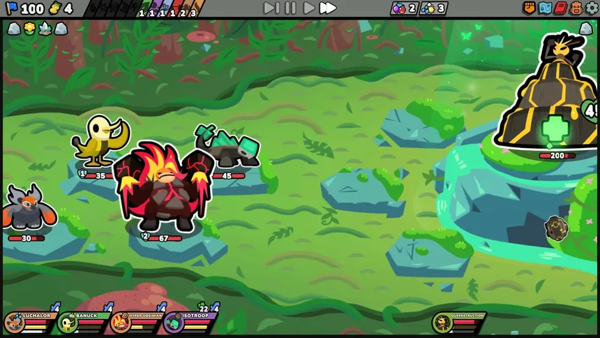 Скриншот 8 к игре Kādomon: Hyper Auto Battlers Prologue