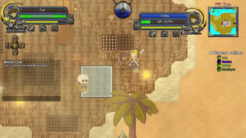 Скриншот 8 к игре Swords & Crystals Online
