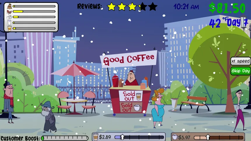 Скриншот 5 к игре Sasha's Stupid Coffee Shop
