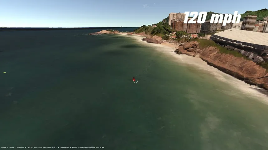 Скриншот 6 к игре EarthKart: Google Maps Driving Simulator