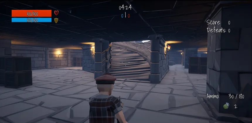 Скриншот 3 к игре Polygon Arena