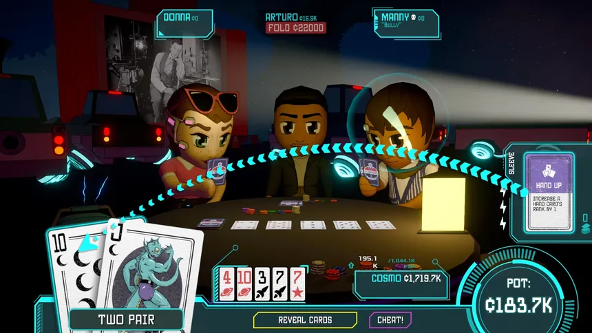 Скриншот 1 к игре Cosmo Cheats at Poker