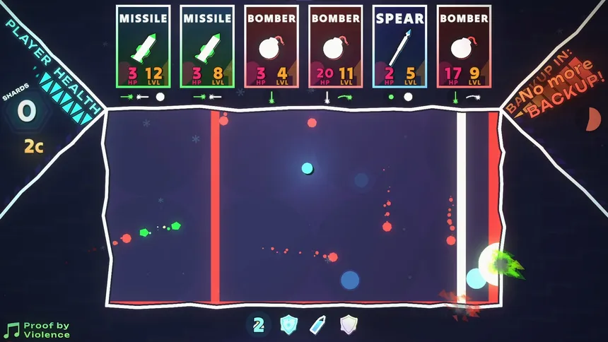 Скриншот 1 к игре Salvo Shuffle
