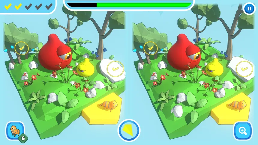Скриншот 1 к игре Spot the Diff 3D