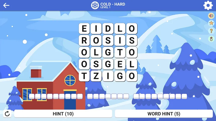 Скриншот 3 к игре Square Word: Hello Winter!❄️