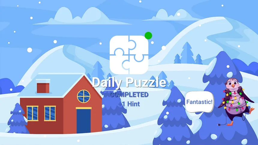 Скриншот 6 к игре Square Word: Hello Winter!❄️