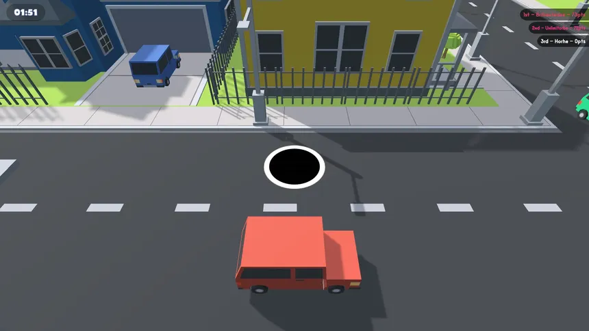 Скриншот 1 к игре Blackhole on the Road