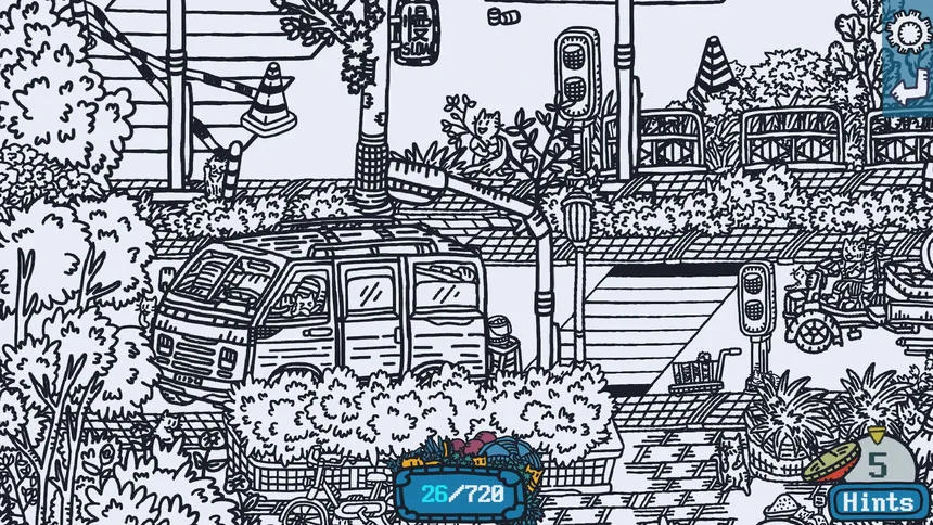 Скриншот 3 к игре Finding Cats In Street Market