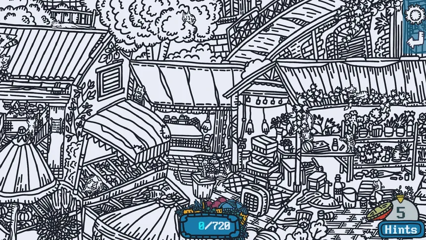 Скриншот 6 к игре Finding Cats In Street Market