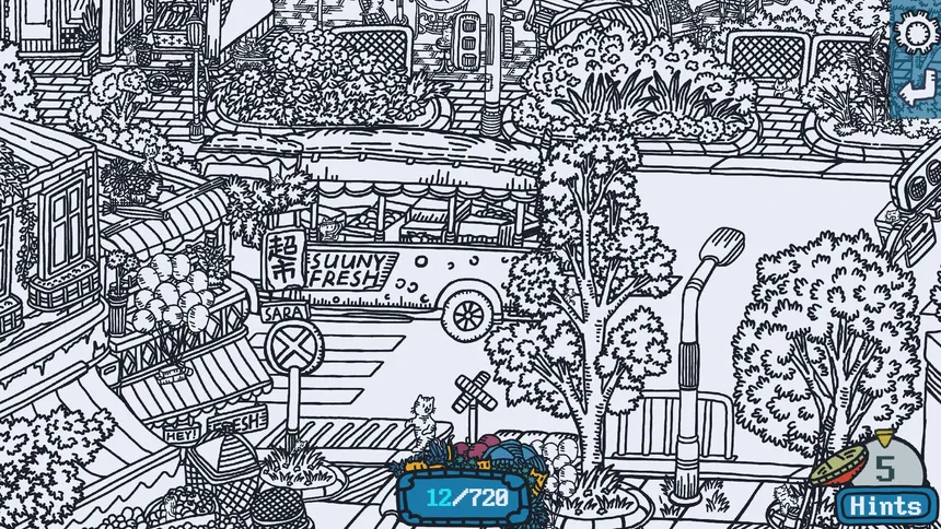 Скриншот 8 к игре Finding Cats In Street Market