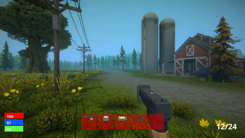 Скриншот 2 к игре Polygon Survival