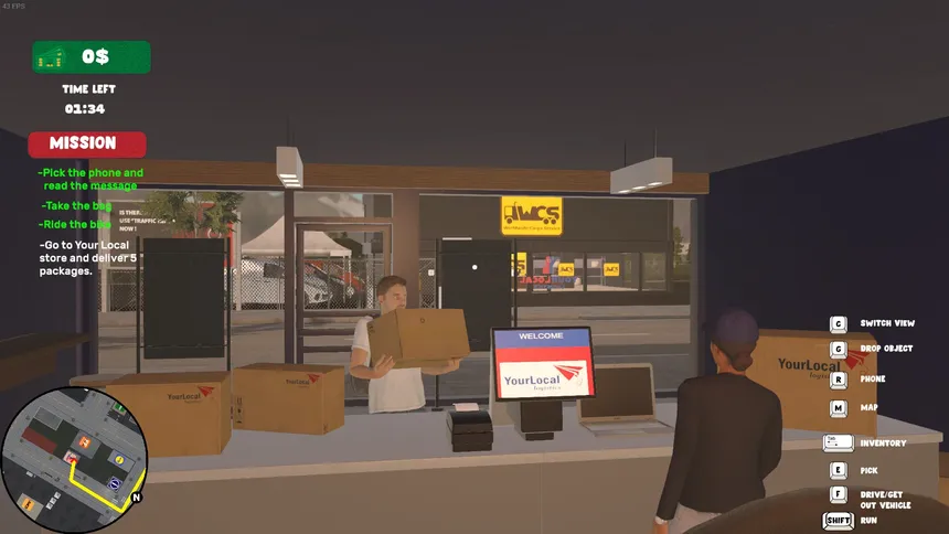 Скриншот 3 к игре Delivery Life Simulator
