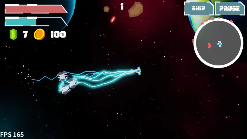 Скриншот 1 к игре Hyperspace Nebula