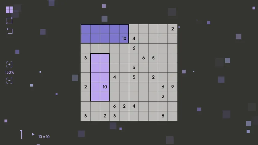 Скриншот 5 к игре Square Logic - A Shikaku Puzzle