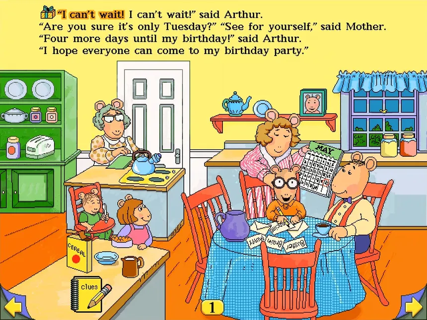 Скриншот 2 к игре Arthur's Birthday