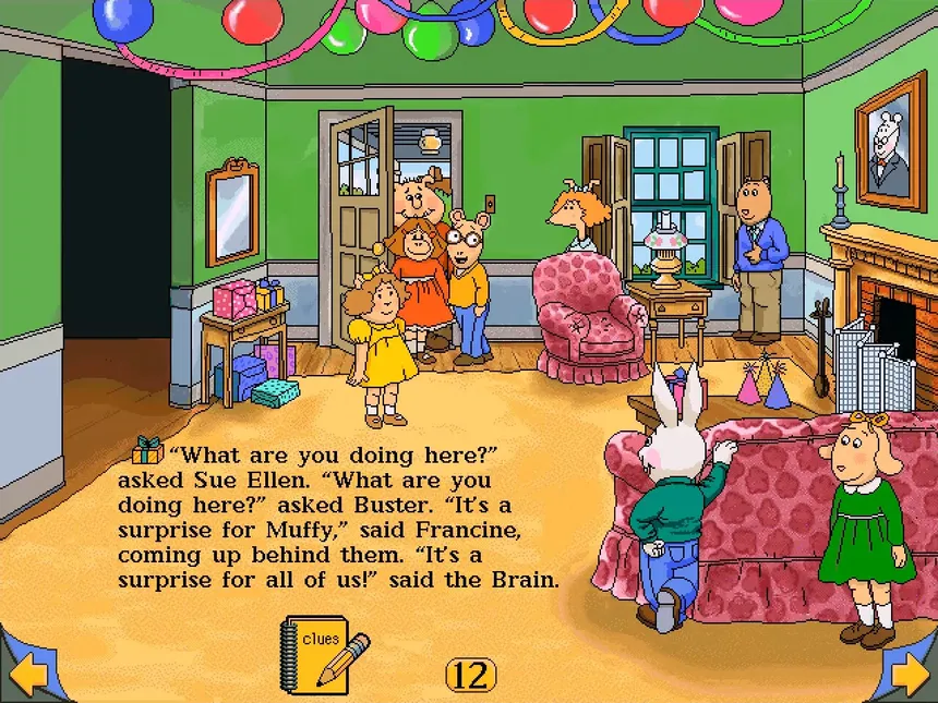 Скриншот 3 к игре Arthur's Birthday