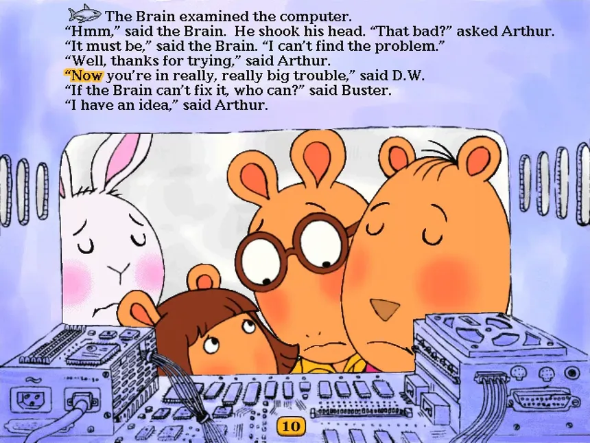Скриншот 1 к игре Arthur's Computer Adventure