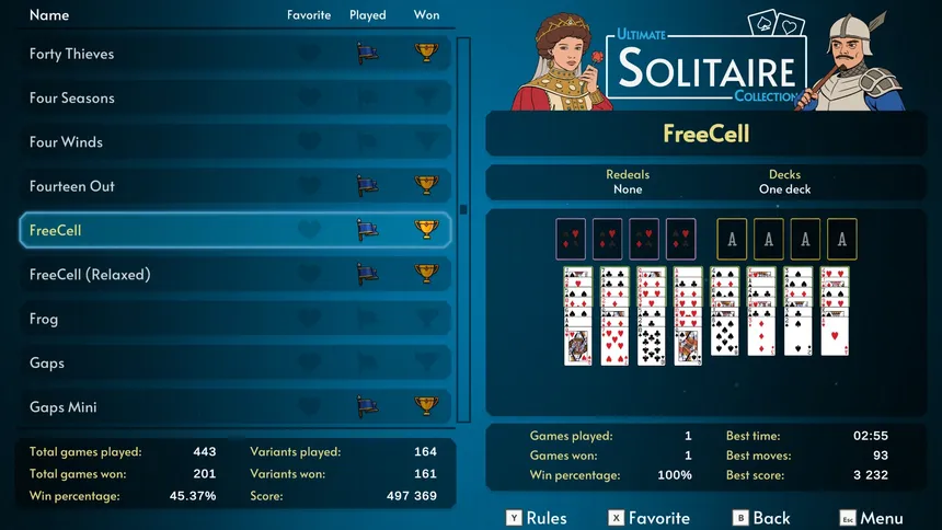 Скриншот 4 к игре Ultimate Solitaire Collection