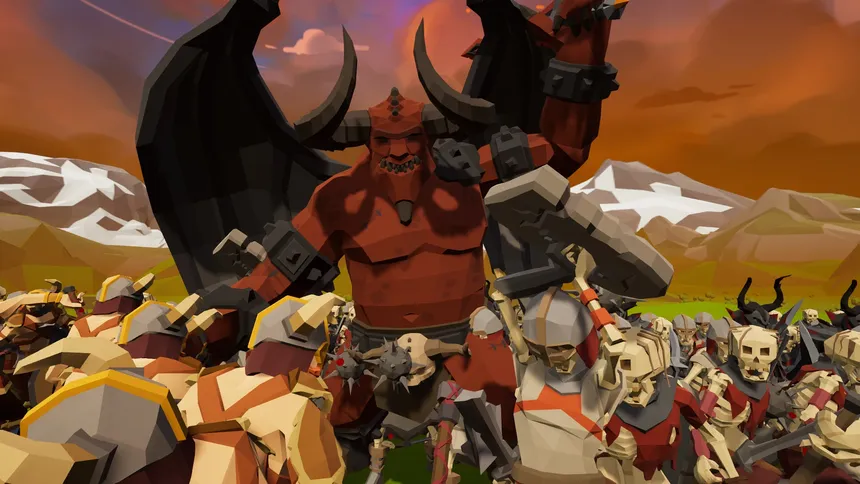Скриншот 8 к игре Polygon Fantasy Battle Simulator
