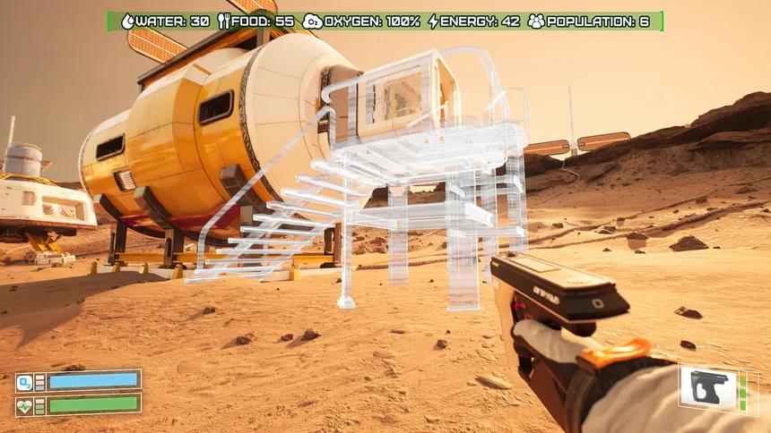 Скриншот 3 к игре Mars Colonization.Survival Simulator