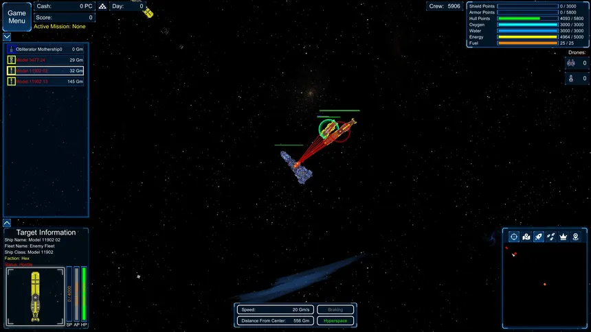 Скриншот 1 к игре Cosmic Armada
