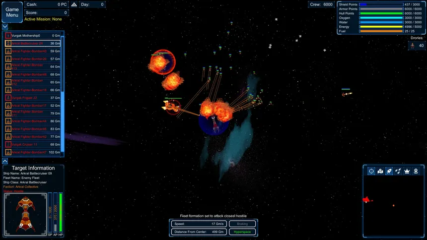 Скриншот 2 к игре Cosmic Armada
