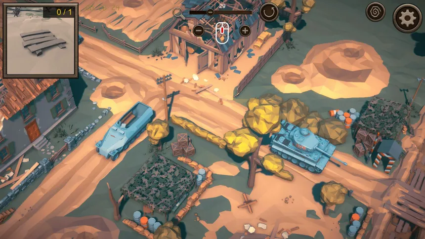 Скриншот 3 к игре Hidden World War II Top-Down 3D