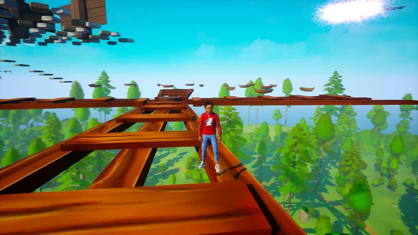Скриншот 1 к игре Forest Jump