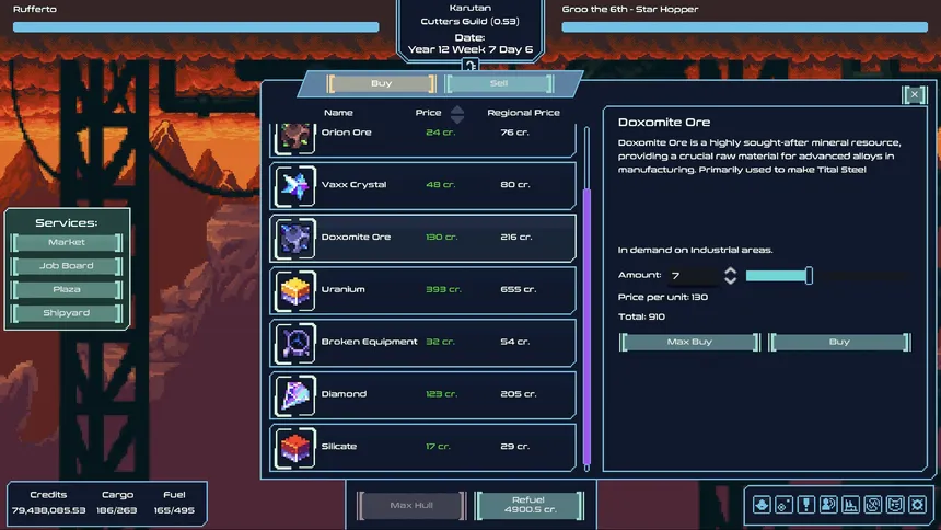 Скриншот 1 к игре Spaceport Trading Company