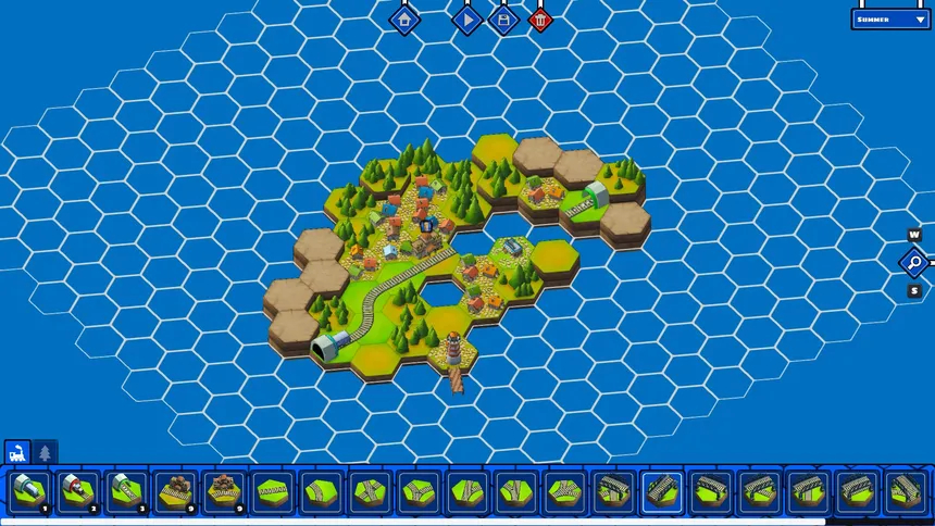 Скриншот 4 к игре Railway Islands 2 - Puzzle