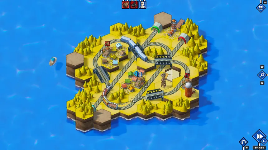 Скриншот 5 к игре Railway Islands 2 - Puzzle